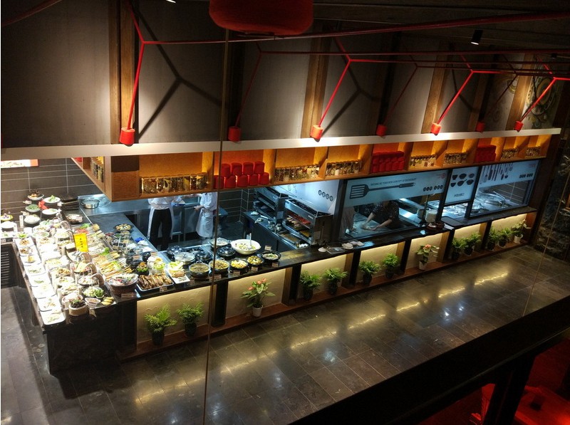 餐飲開放式廚房如何設(shè)計？開放式廚房效果圖